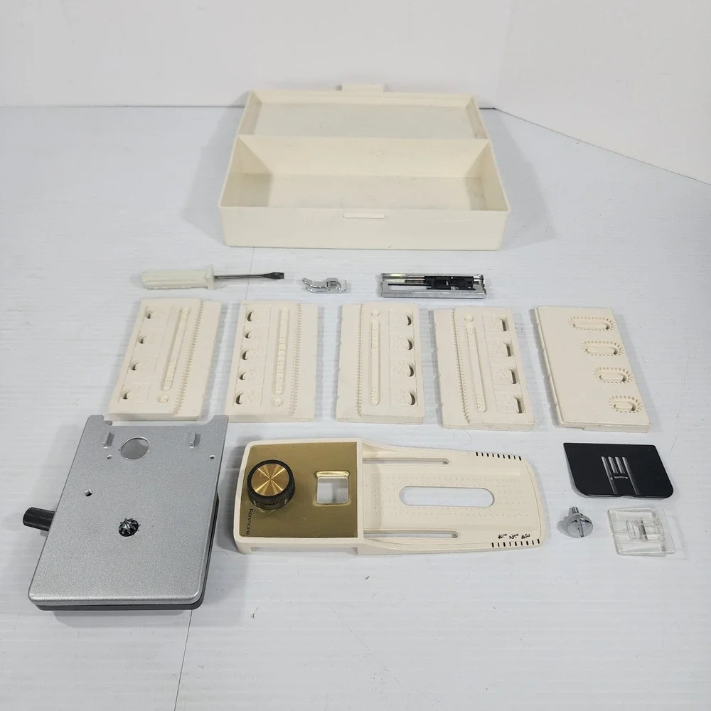 Kenmore Button‎ Hole Adapter Accessories 45195 45196 45197 Button Holer Template
